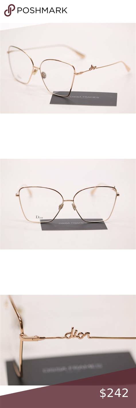 dior signature 01 ddb|Dior Transparent Cat Eye Ladies Eyeglasses .